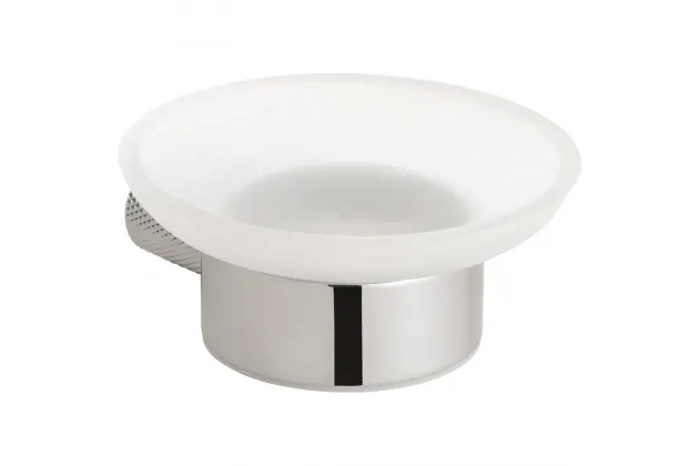 Mydelniczka Brilia szklana, srebrny poler - 177108040