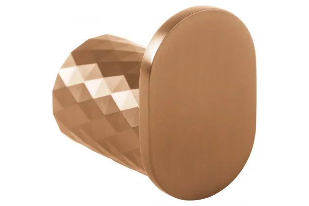 Haczyk pojedynczy na ubranie Copra, złota miedź mat -176206020