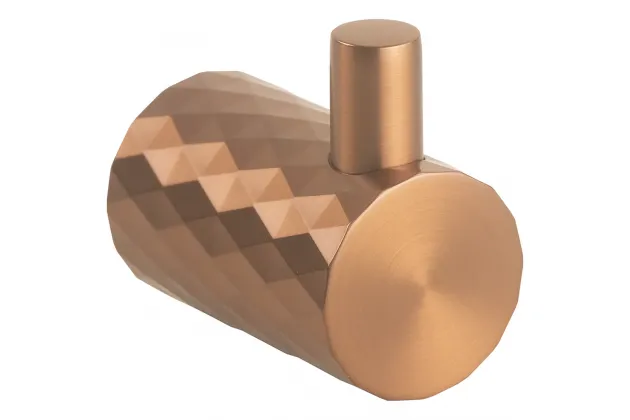 Haczyk pojedynczy na ubranie Copra, złota miedź mat - 176106020