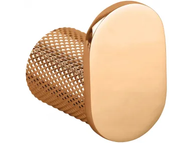 Glacera Haczyk pojedynczy na ubranie, złota miedź polerowana - 175206020