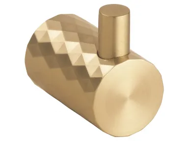 Zyra Haczyk pojedynczy na ubranie złoty mat - 174106020