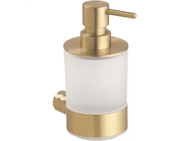 Zyra Dozownik na mydło w płynie 200ml Auria szklana, złoty mat - 174109010