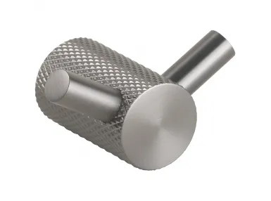 Haczyk podw&oacute;jny na ubranie Grino, grafitowy mat - 173106030