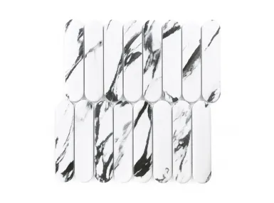 Pills Arabescato Black Matt 29,4x29,2 - mozaika gresowa