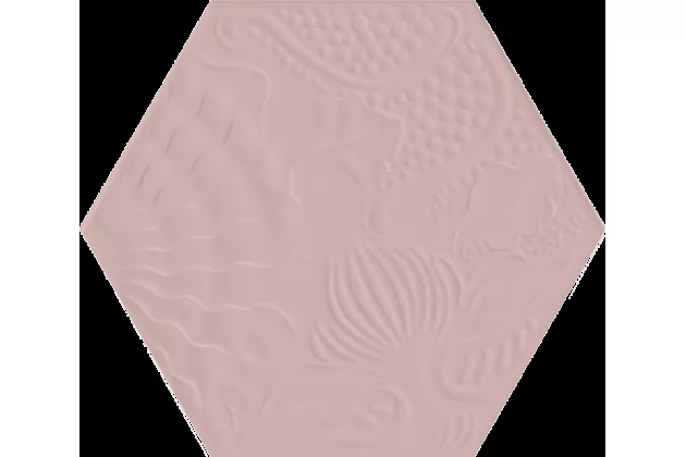 Gaudi Rose Lux Hex 25 22x25. Płytka gresowa heksagonalna.