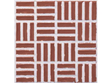 Tiny Burgundy 10x10 - płytka ścienna