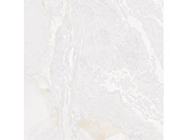 Planet White Metal Shine 120x120 - płytka gresowa