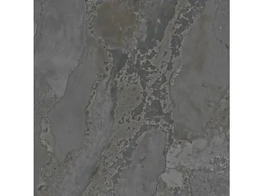 Planet Dark Metal Shine 120x120 - płytka gresowa