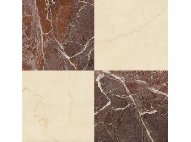 Majestic Rosso Levanto - Majestic Crema Rezzato - płytka gresowa