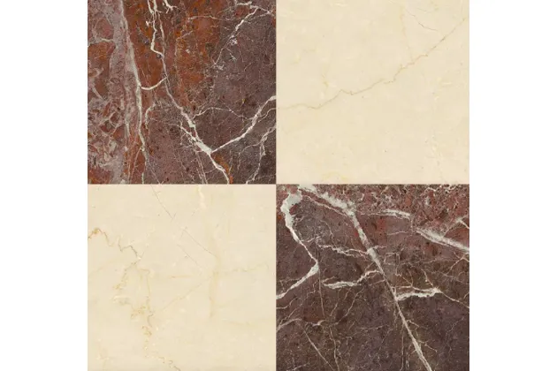 Majestic Rosso Levanto - Majestic Crema Rezzato - płytka gresowa