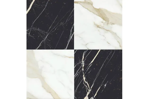 Majestic Nero Bilbao - Majestic Oro Versilia - płytka gresowa