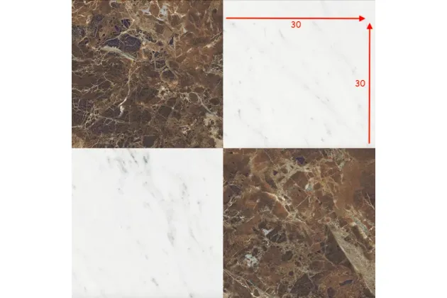 Majestic Bruno Alicante - Majestic Bianco Barga  - płytka gresowa