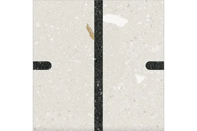 Cannoli Grafito 20x20 - płytka gresowa