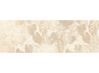 Madison Leaves Beige Rekt. 30x90 - płytka ścienna
