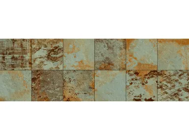 Titan Decorado Verde Rekt. 30x90 - płytka ścienna