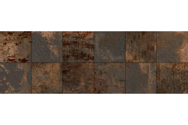 Titan Decorado Oxido Rekt. 30x90 - płytka ścienna