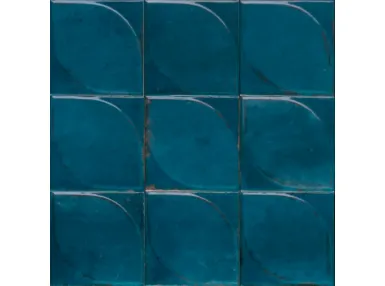 Lume Ocean 3d Dew Lux 10x10, MQ85 - płytka gresowa ścienna