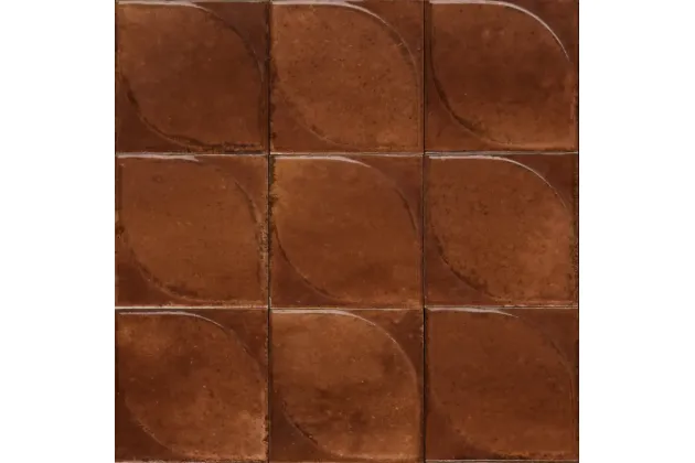 Lume Caramel 3d Dew Lux 10x10, MQ84 - płytka gresowa ścienna