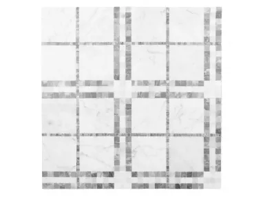 Carrara Tartan 31x31 - Mozaika kamienna