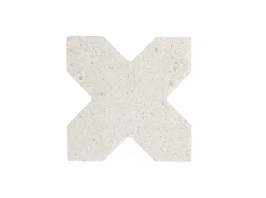 Elda Cross White 12x12 - Biała płytka gresowa
