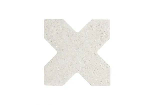 Elda Cross White 12x12 - Biała płytka gresowa