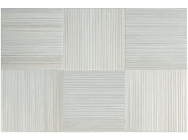 Hikari Alomnd Decor 10x10 - Biała płytka ścienna