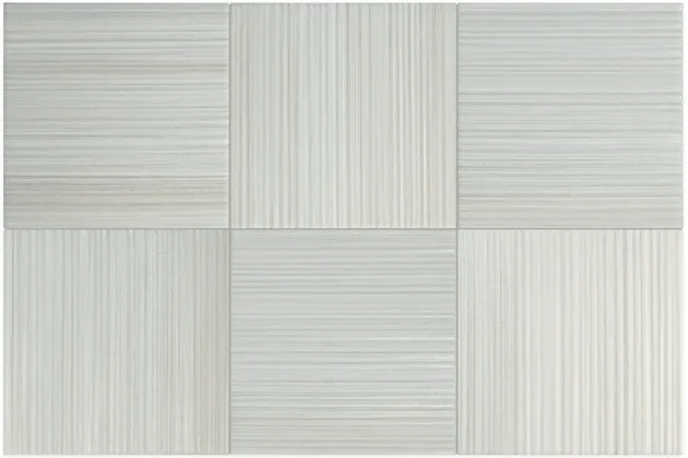 Hikari Alomnd Decor 10x10 - Biała płytka ścienna