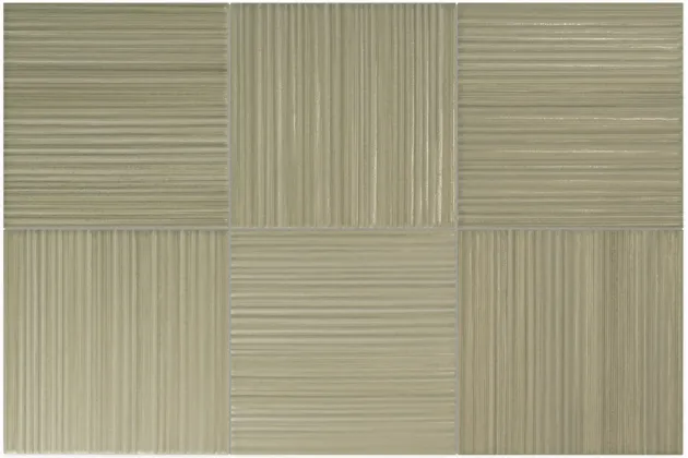 Hikari Sage Decor  10x10 - Zielona płytka ścienna