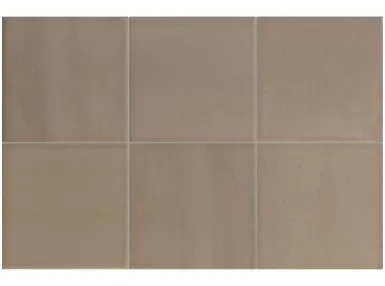 Hikari Clay 10x10 - Brązowa płytka gresowa