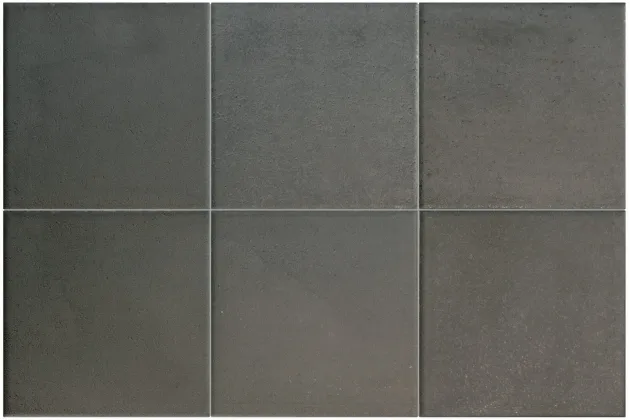 Hikari Ebony 10x10 - Czarna płytka gresowa