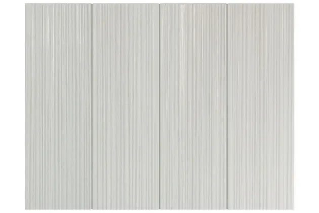 Hikari Alomnd Decor 6x18,6 - Biała płytka ścienna