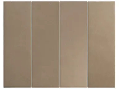 Hikari Clay 6x18,6 - Brązowa płytka gresowa