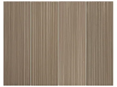 Hikari Clay Decor 6x18,6 - Brązowa płytka ścienna