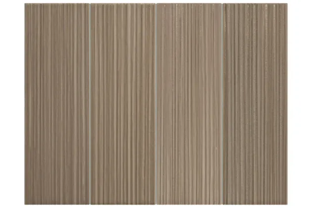 Hikari Clay Decor 6x18,6 - Brązowa płytka ścienna