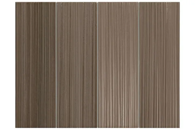Hikari Brown Decor 6x18,6 - Brązowa płytka ścienna