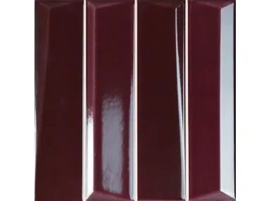 Santorini Burgundy Brillo 20x20 - płytka ścienna