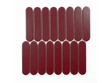Pills Burgundy Matt 29,4x29,2 - mozaika gresowa