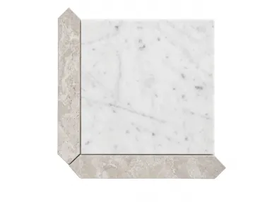 Belgravia Carrara Mix Matt 35,2x35,2 - Mozaika kamienna