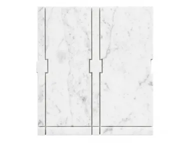 Houlle Carrara Mono Matt 35,2x35,2 - Mozaika kamienna