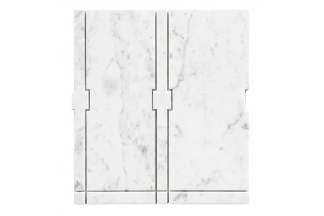 Houlle Carrara Mono Matt 35,2x35,2 - Mozaika kamienna