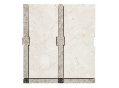 Houlle Beige Mix Matt 35,2x35,2 - Mozaika kamienna
