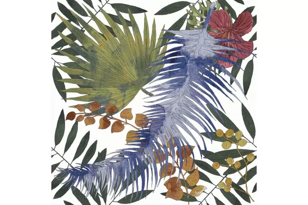 Tahiri Garden 25x25 - płytka gresowa wzorzysta