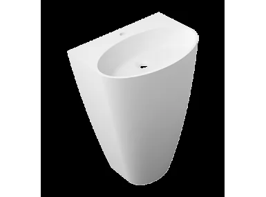 SIENA M+ umywalka wolnostojąca 55x43 cm biały połysk SIENAUWBOBP