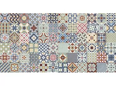 Deco Heritage Mix 32x62.5 - płytka ścienna typu patchwork