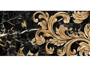 Saint Laurent Black Decor Nr 1. 30x60 - płytka dekoracyjna ścienna