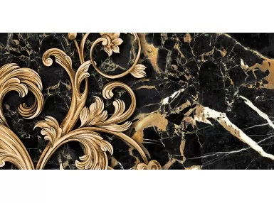 Saint Laurent Black Decor Nr 3. 30x60 - płytka dekoracyjna ścienna