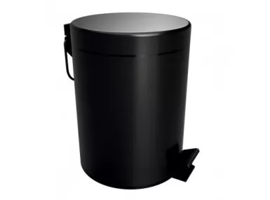 Czarny kosz na śmieci 5L Dark. 104315010