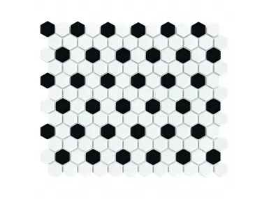Mini Hexagon B&W Mix 26x30