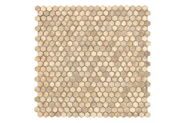 Allumi Gold Hexagon 14 30x30