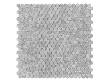 Allumi Silver Hexagon 14 30x30